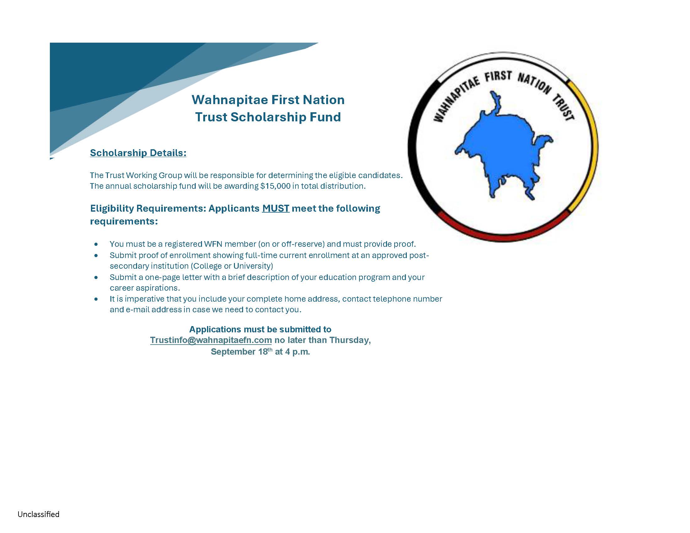 WFN Trust Scholarship Info 2025 003