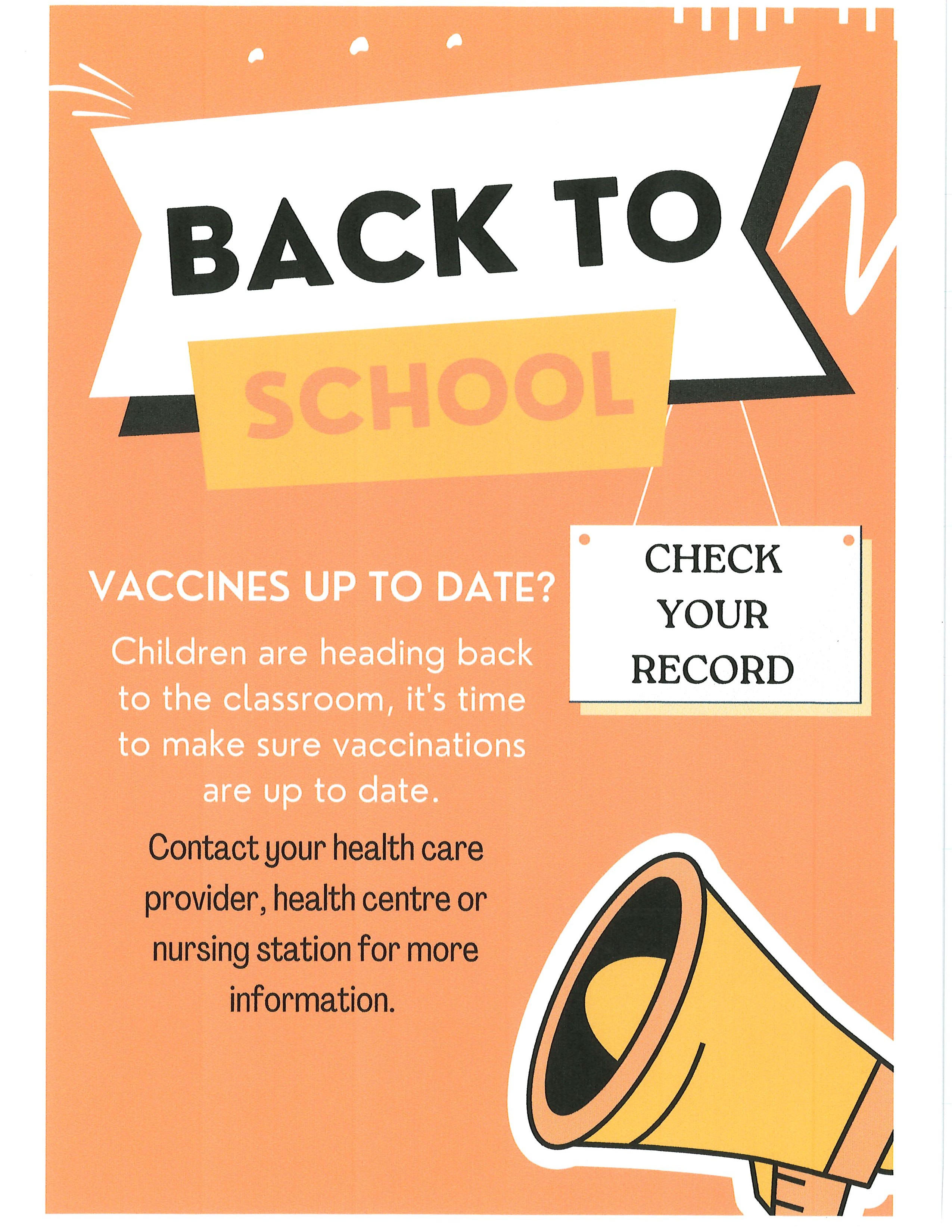 Back to school vaccine promotion Page 1